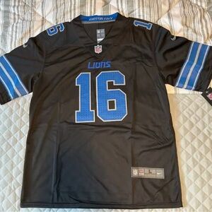 Nike Black Jersey with Blue Accents